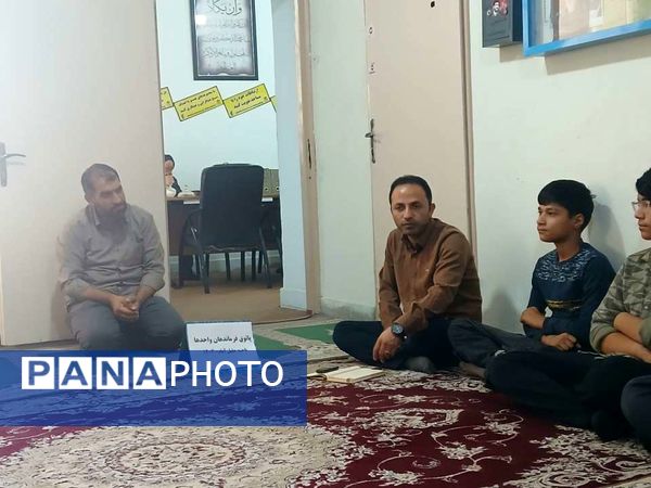 جلسه فرماندهان واحدهای بسیج مدارس شهرستان خلیل‌آباد 