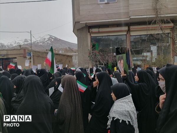 راهپیمایی روز جهانی قدس در شهر بار نیشابور