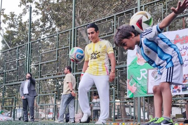 رکورد جدید مهدی حب درویش رکورددار روپایی جهان و رئیس کمیته روپایی کشور