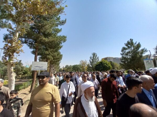 راهپیمایی جمعه خشم در کاشمر