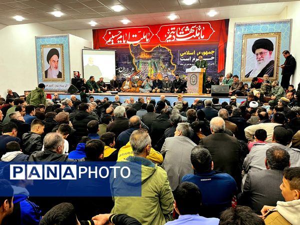 مراسم پنجمین سالگرد شهادت سردار سلیمانی در ناحیه سپاه سملقان