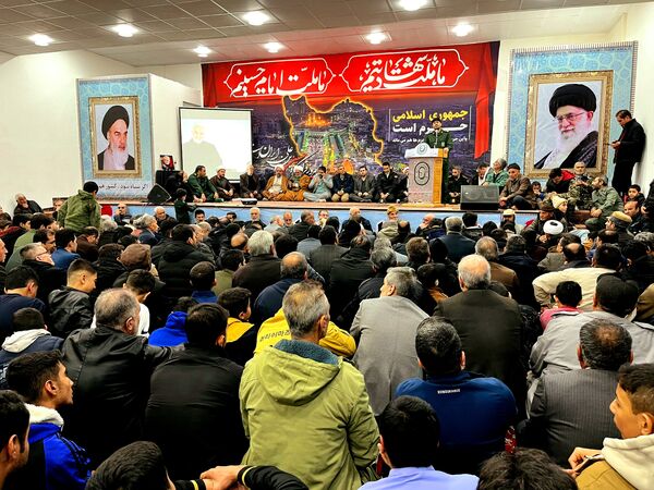 مراسم پنجمین سالگرد شهادت سردار سلیمانی در ناحیه سپاه سملقان