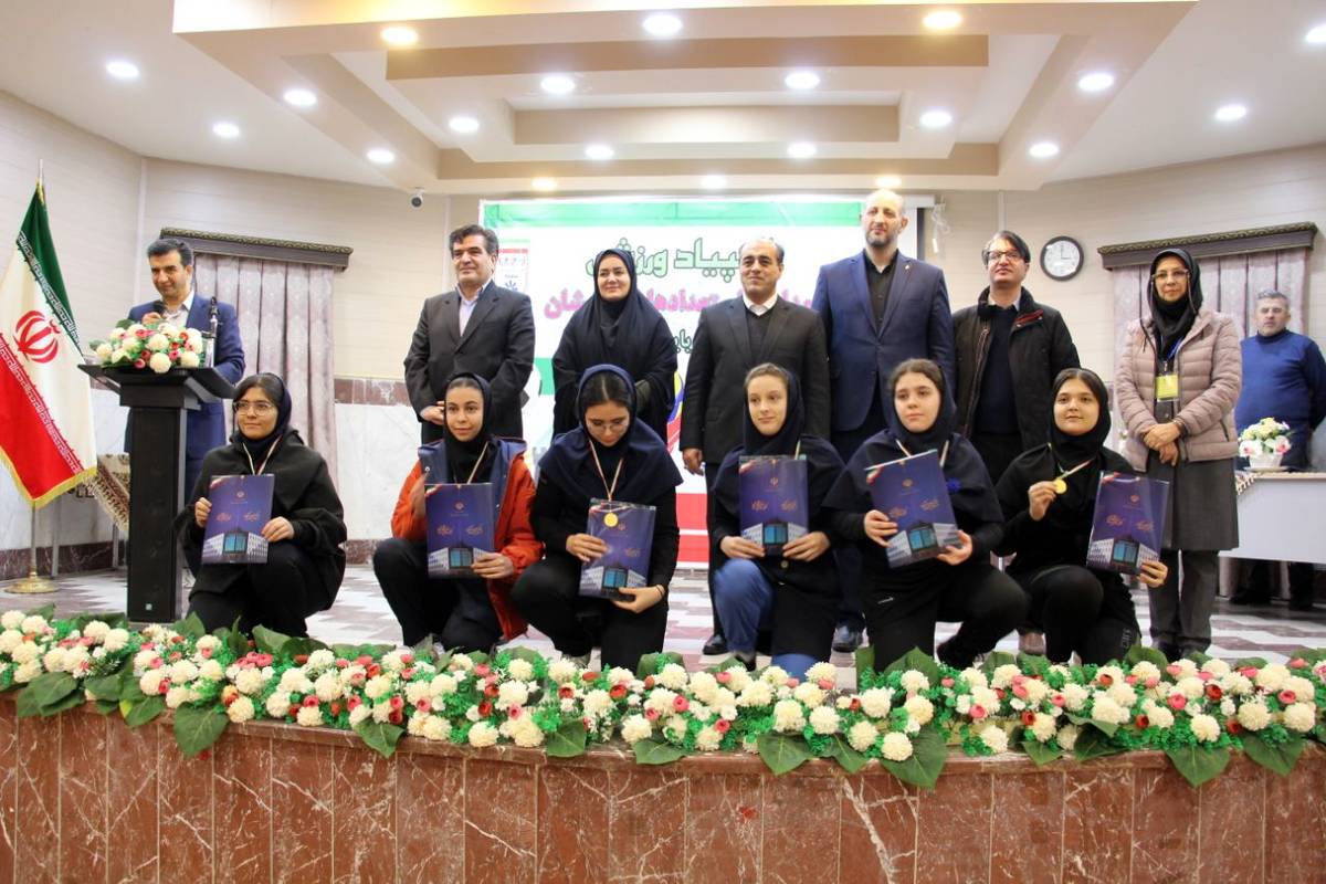 آیین اختتامیه المپیاد ورزشی مدارس سمپاد استان آذربایجان شرقی 