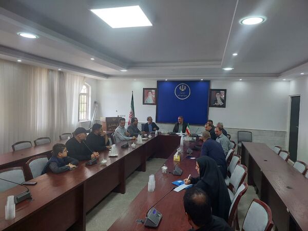دورهمی صمیمی خبرنگاران با فرماندار شهرستان جعفرآباد قم