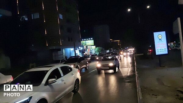  شکوه و اقتدار رژه خودرویی در حسینیه فضل 