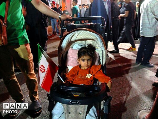 تجمعات مردمی در شهرستان نظرآباد برای حمایت از مقاومت و بیعت با رهبری 