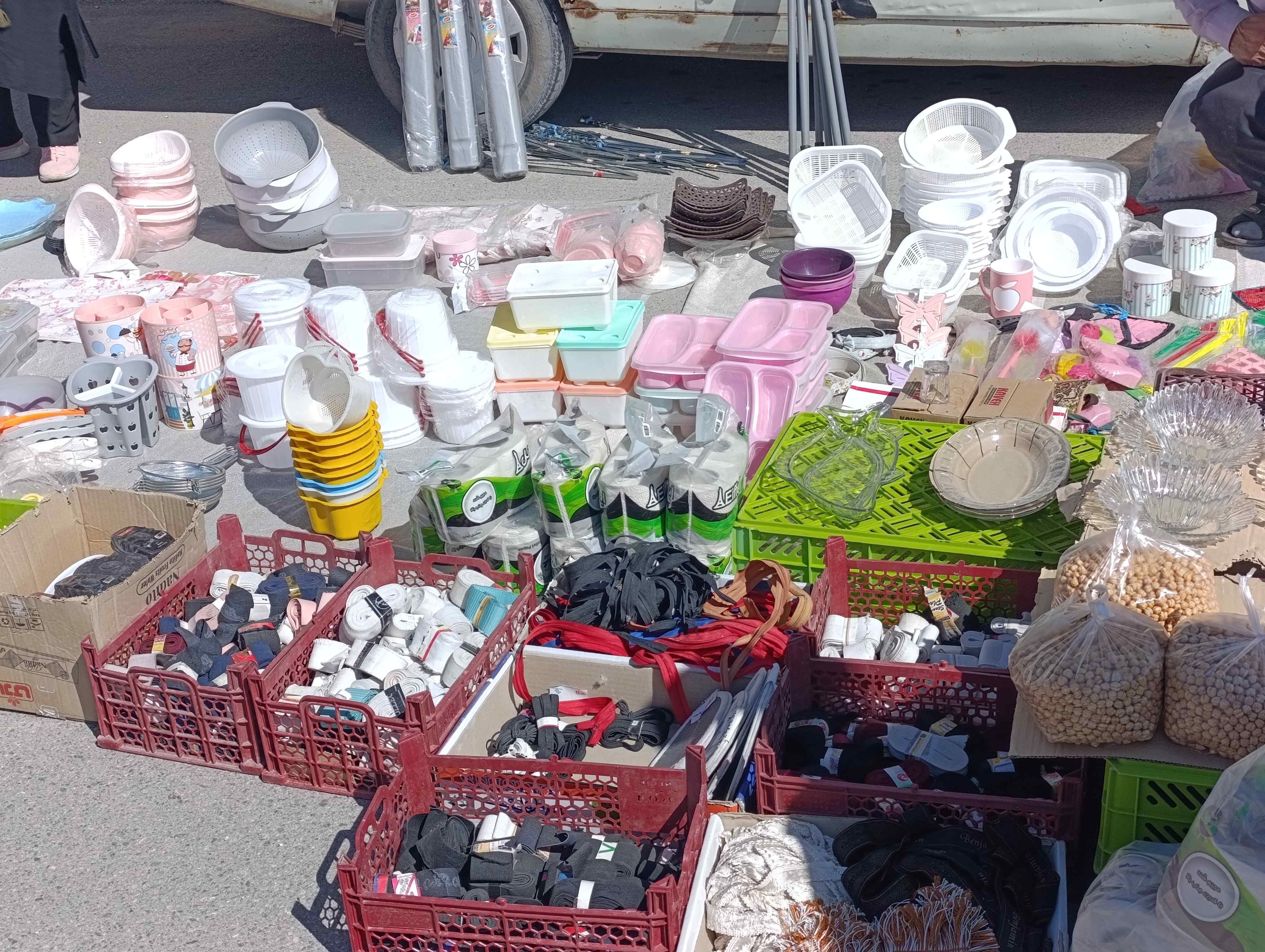بازار شهر سفیددشت در آستانه عید نوروز