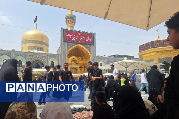 پایانی خوش برای تابستان در جوار حرم ثامن الائمه امام رضا (ع)