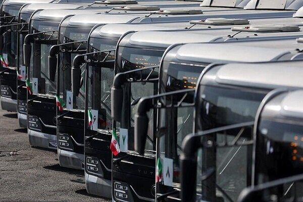 سرویس کولر اتوبوس‌های تهران پیش از تابستان انجام شد