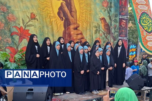 حضور پرشور مردم شهریار در راهپیمایی کیلومتری غدیر 