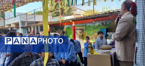 بازگشایی مدرسه شهید مطهری با لبخند مهر 