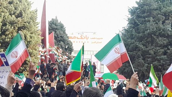 اجتماع بزرگ مردم استان البرز علیه رژیم صهیونیستی 