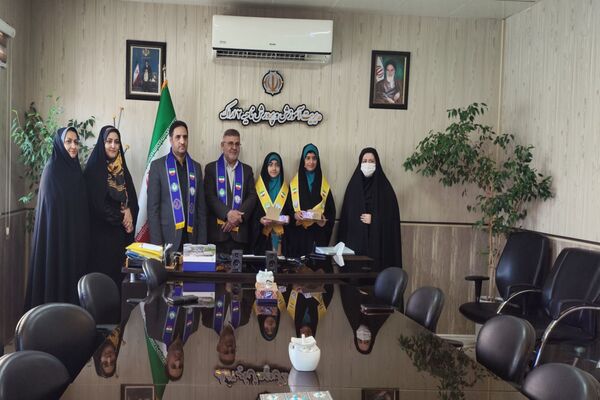 تقدیر از دانش‌آموزخبرنگاران پانا ناحیه دو اراک