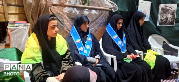برپایی موکب سازمان دانش‌آموزی همراه با بسیج دانش‌آموزی در شهرستان فارسان