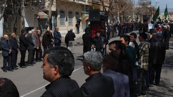 حرکت دسته عزاداری شهادت حضرت امیرالمومنین