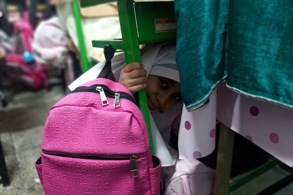 مانور زلزله در کلاس درس