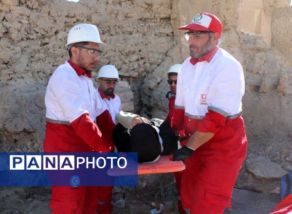 برگزاری مانور بزرگ زلزله در خراسان شمالی 