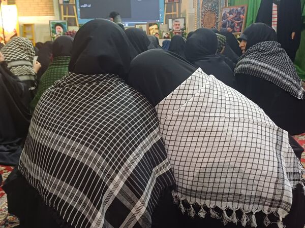 مراسم معنوی اعتکاف در مجموعه رستگاران شهرستان برخوار  