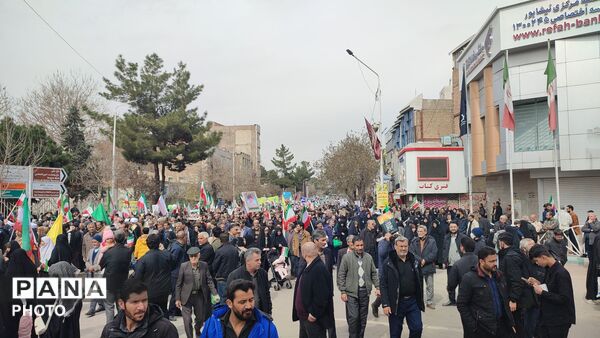 قاب پانا میزبان راهپیمایی روز قدس در شهرستان نیشابور 