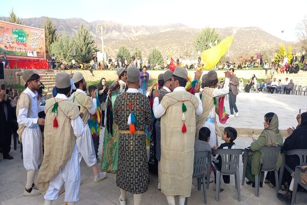 جشن نوروزگاه در پارک ساحلی یاسوج 