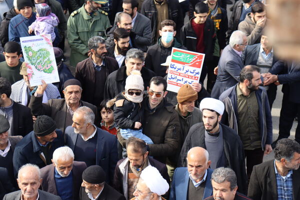 راهپیمایی ۲۲ بهمن بخش بندپی شرقی