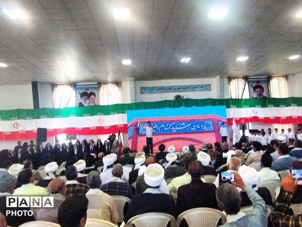 اجلاسیه شهدای شهرستان زیرکوه با حضور وزیر آموزش و پرورش