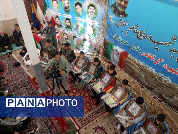 گرامیداشت پنجمین سالگرد شهادت سردار دلها در فاروج