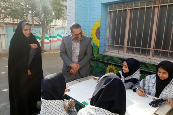طلوع مهربانی  در آموزشگاه های دخترانه  باهنر۲ و امید 