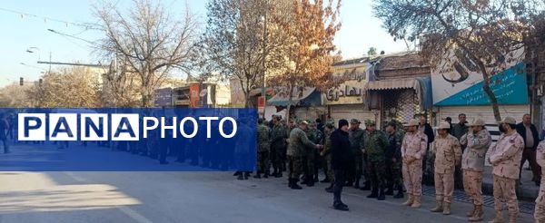 تشییع پیکر شهدای گمنام در بجنورد