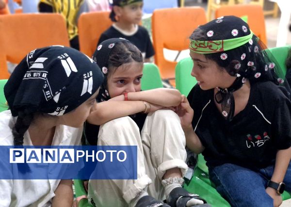 گردهمایی کودکان عاشورایی در گلوگاه 