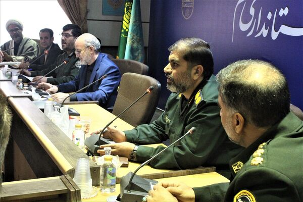 نشست شورای هماهنگی آیین وداع و خاکسپاری شهدای گمنام در قم