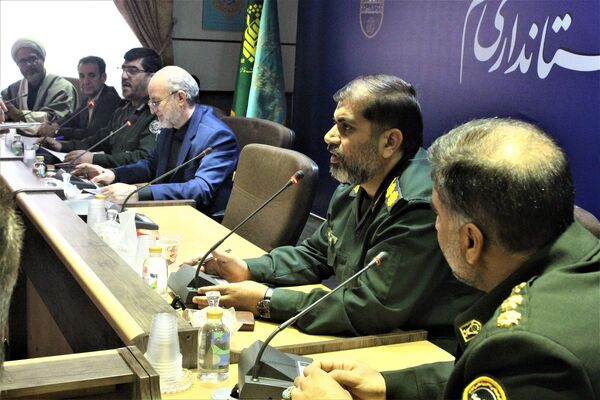 نشست شورای هماهنگی آیین وداع و خاکسپاری شهدای گمنام در قم