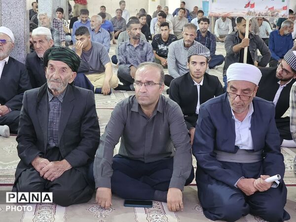 مراسم گرامیداشت رهبر شهید انقلاب در شهرستان دهگلان