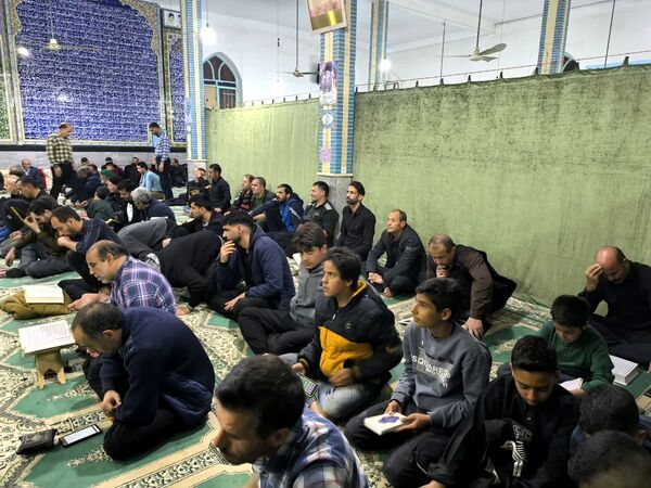 مراسم احیا شب بیست و یکم ماه مبارک رمضان در مسجد امام خمینی(ره) حسن آباد جرقویه