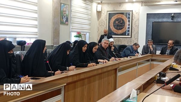 جلسه تشکلات دانش آموزی با نماینده مردم نیشابور در مجلس شورای اسلامی