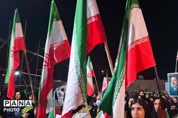 شب حماسی دیگر از شور و خروش مردمان باشتی در بیست و نهمین شب مقاومت