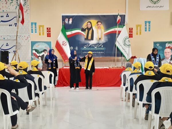 جلوه‌هایی از پیش اردوی دختران خراسان شمالی در بجنورد