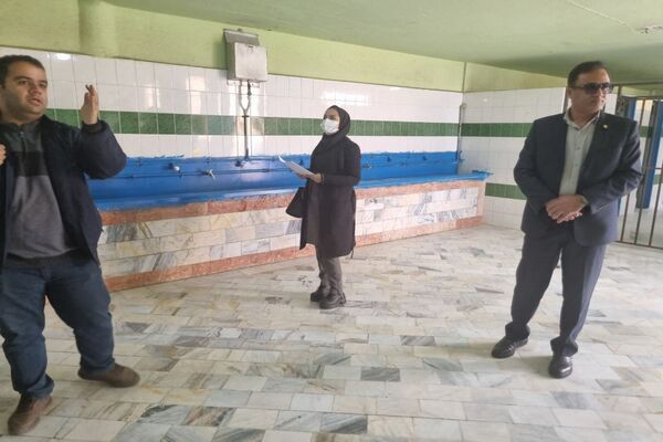 بازدید از وضعیت بهداشت و پایگاه‌های تغذیه سالم مدارس پاکدشت 