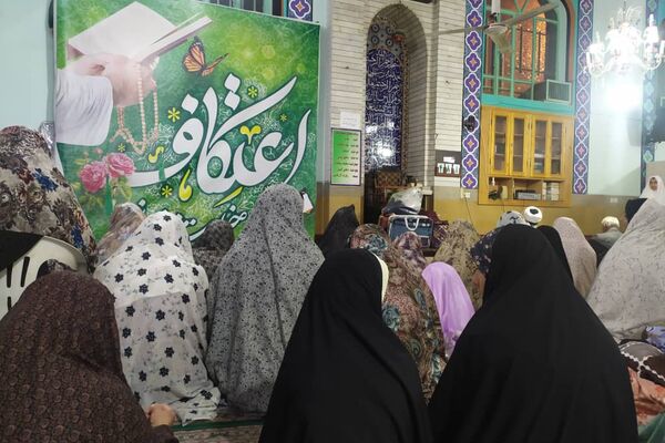 حضور امید بخش نوجوانان در اعتکاف مسجد جامع لپویی
