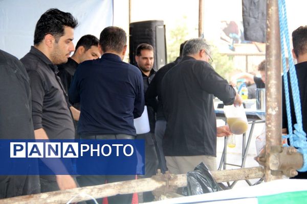 پیاده‌روی پرشور جاماندگان اربعین حسینی در شهرستان ری