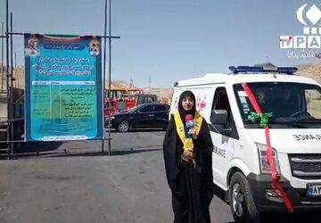 افتتاح پروژه های عمرانی بخش ارم دشتستان