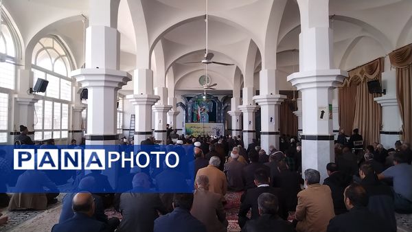 نماز عبادی و سیاسی جمعه در شهرستان خلیل آباد
