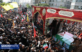 تشییع پیکر شهدای اقتدار ایران و ارتباط آن با وحدت و انسجام جامعه