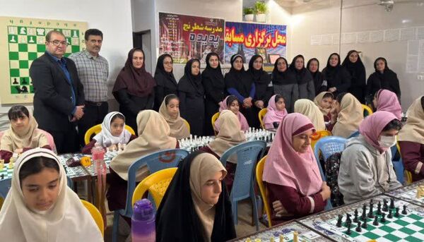  مسابقات شطرنج دانش‌آموزی شهرستان بهبهان با مشارکت دانش‌آموزان
