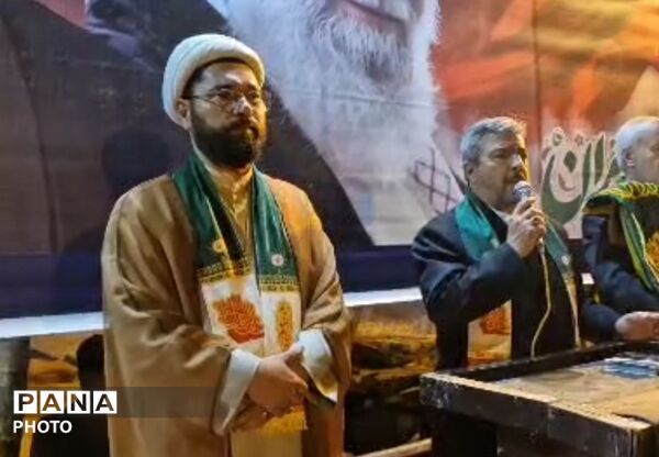 عطر رضوی در موج پنجاه و پنجمین شب اجتماع مردم شریف دلفان