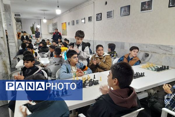 مسابقات منطقه ای شطرنج در مقطع ابتدایی در شهرستان قدس
