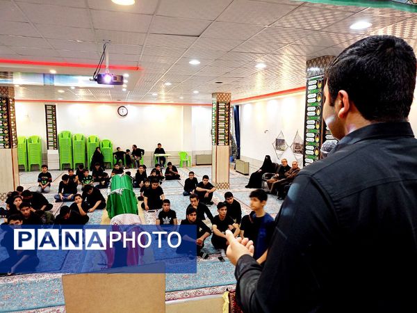 برگزاری هیأت دانش‌آموزی انصارالمهدی در کاشمر 