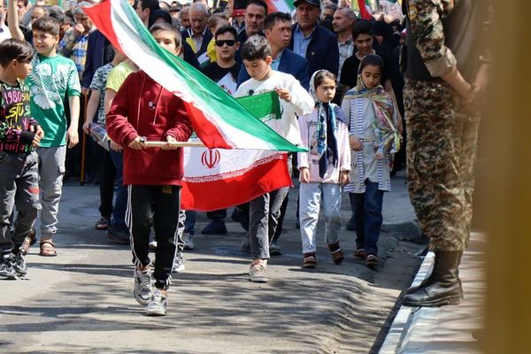 حضور پرشور مردم غیور شهرستان پاکدشت در راهپیمایی روز قدس