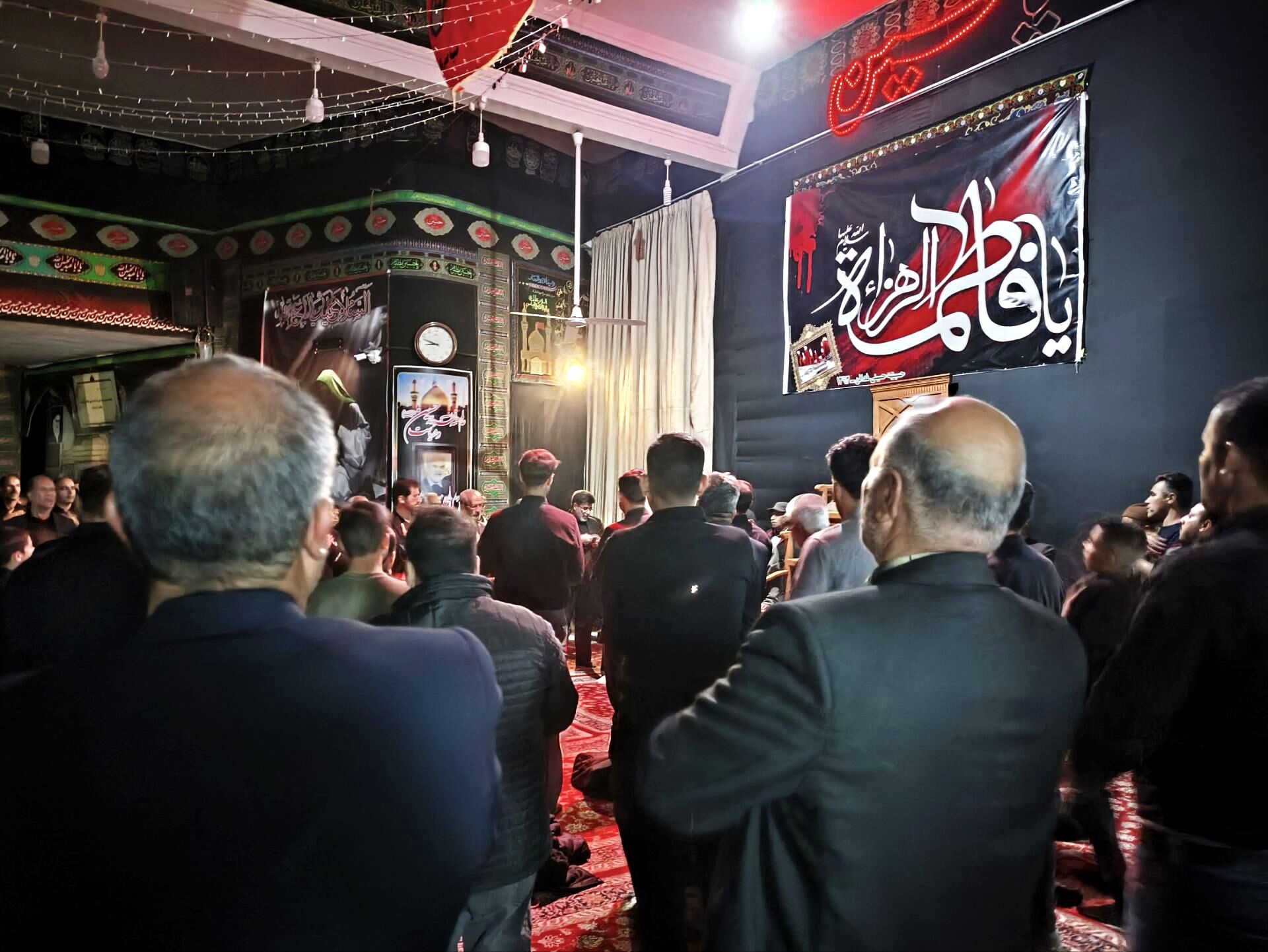 فاطمیه در تکیه حسینی فدافن شور جوانی  شعور دینی