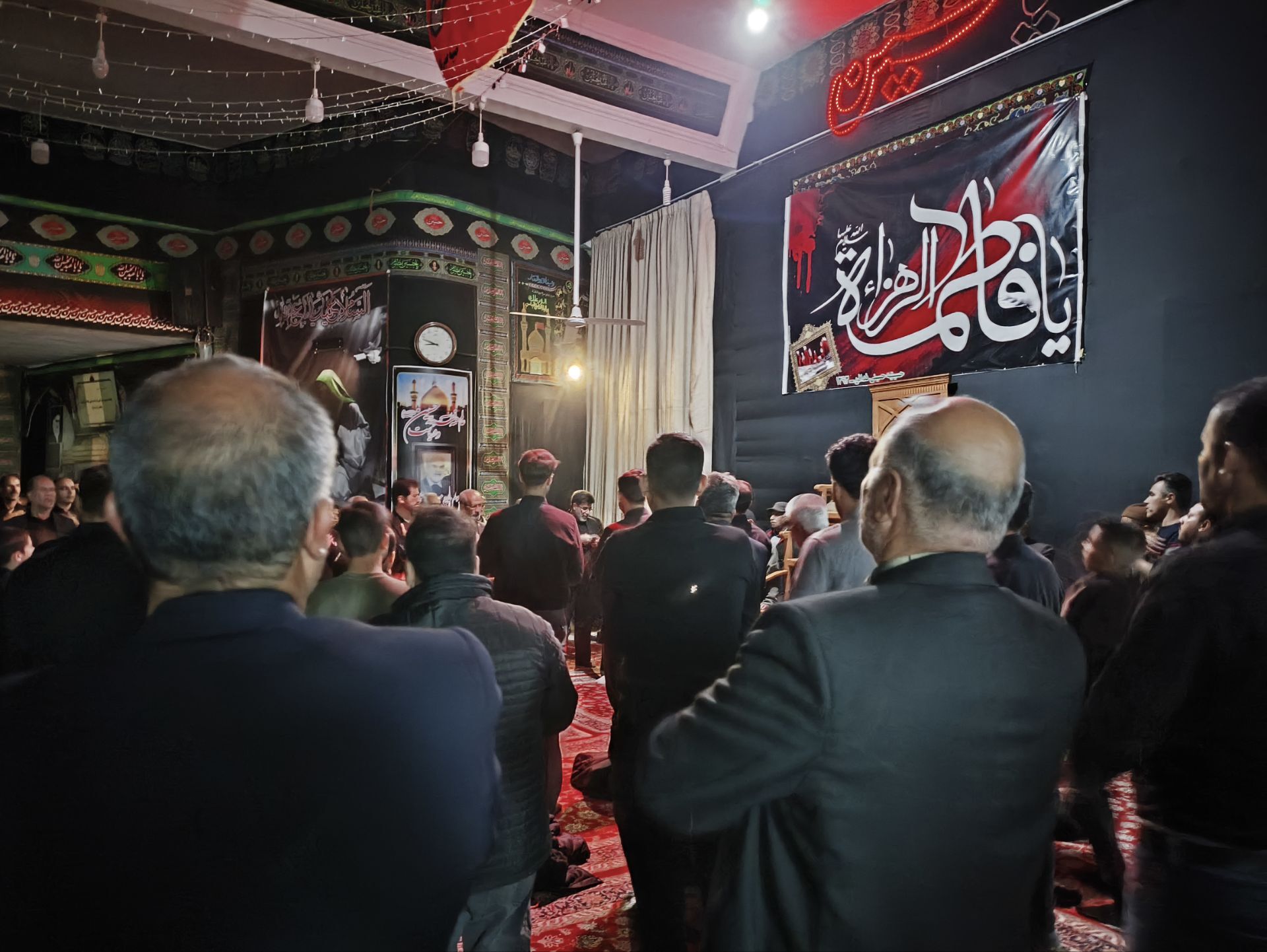 فاطمیه در تکیه حسینی فدافن شور جوانی  شعور دینی